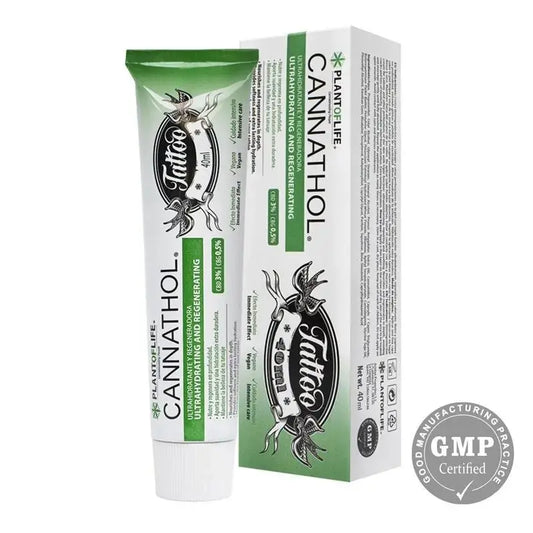 Creme para tatuagens Plant Of Life com CBD e Cbg , 40 ml