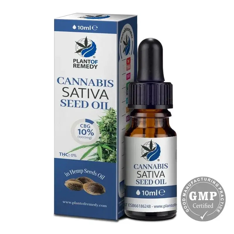 Óleo de Cannabis Sativa 10% Cbg, 10 ml