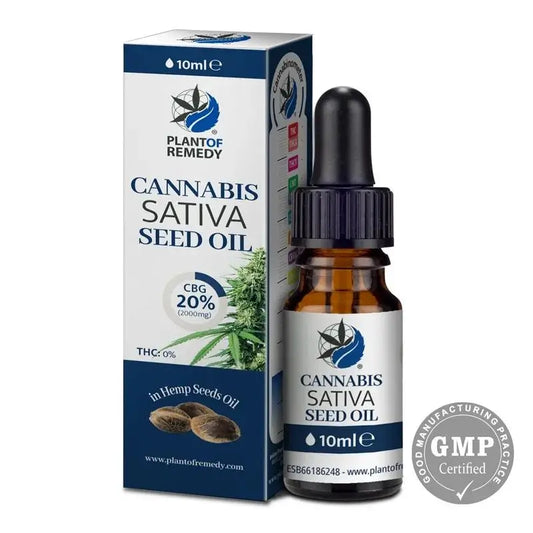 Óleo de Cannabis Sativa 20% Cbg, 10 ml