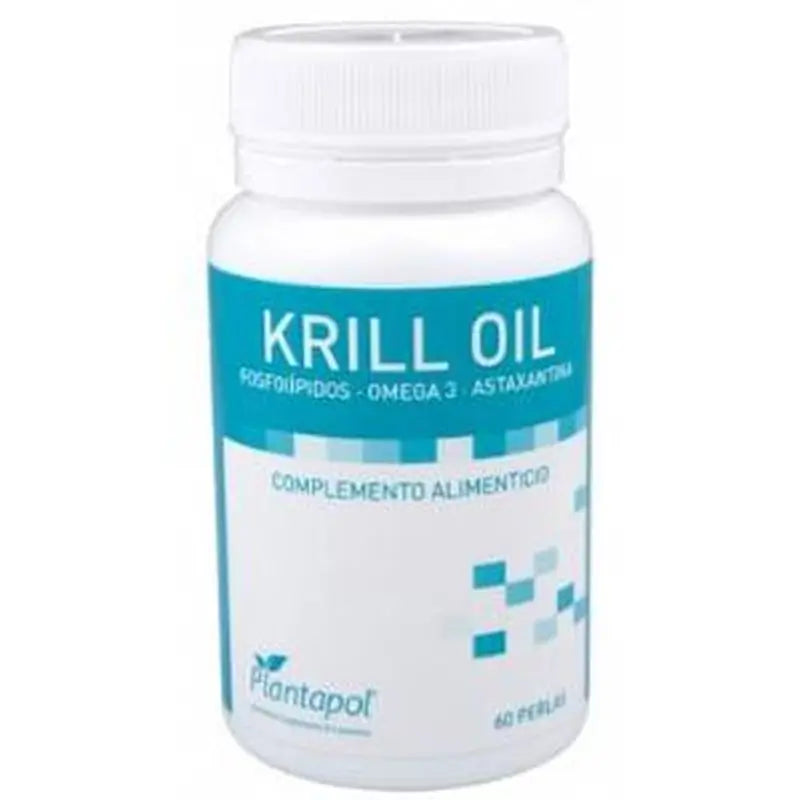 Plantapol Krill Oil Aceite De Krill Antartico 60Perlas