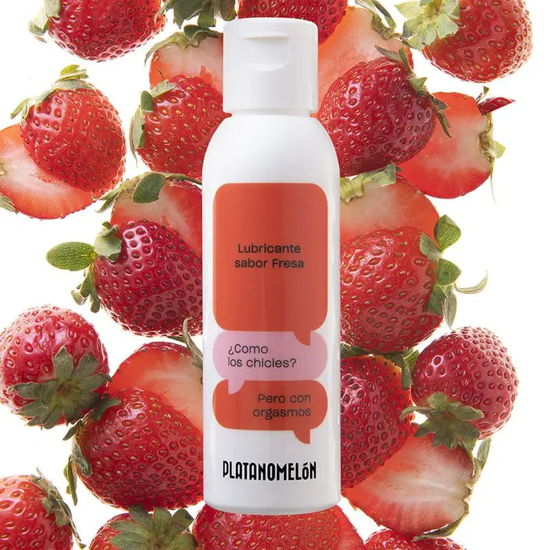 Platanomelón Cosmetica Lubricante De Sabores Lubricante Agua Fresa