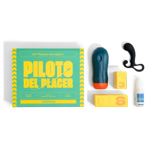 Platanomelon Pleasure Pilot Pack 7 Experiências para homens