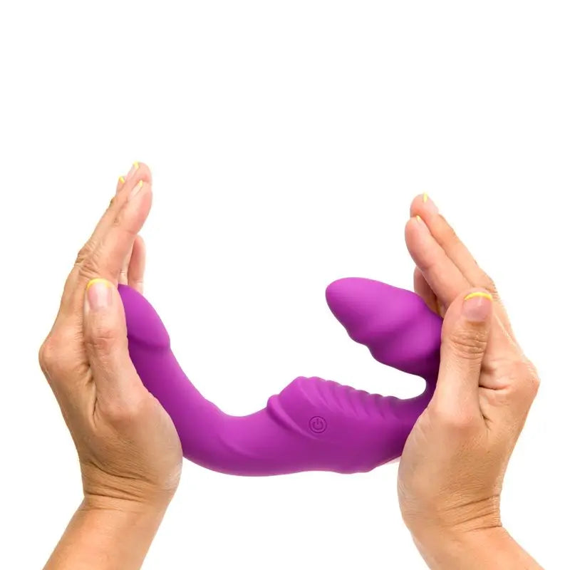 Platanomelón Vibrador Isa Vibrador Doble Lila