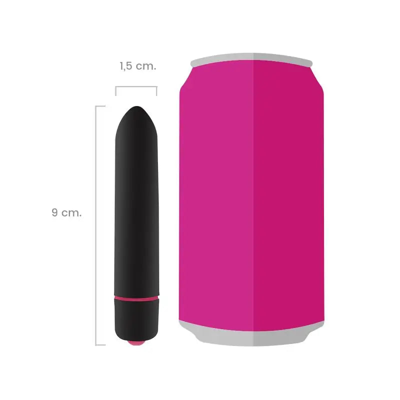 Platanomelón Vibrador Neo Vibrador Mini Negro