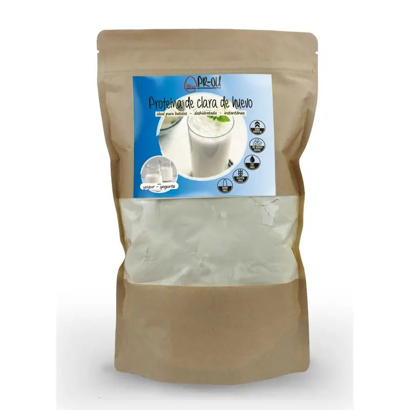 Pr-Ou Claras de Ovo Sabor Iogurte 1Kg. Sg