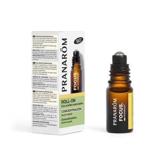 Pranarom Aromaboost Roll On Focus Bio , 5 ml