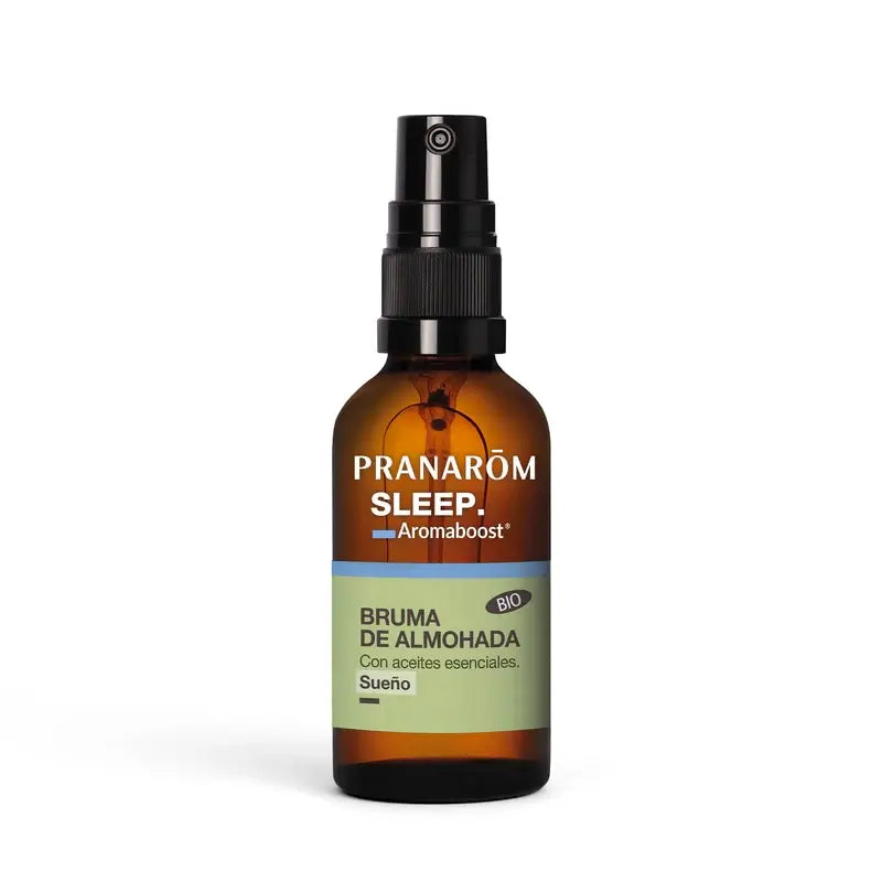 Pranarom Aromaboost Sleep Bio Névoa para um sono sereno e reparador , 50 ml