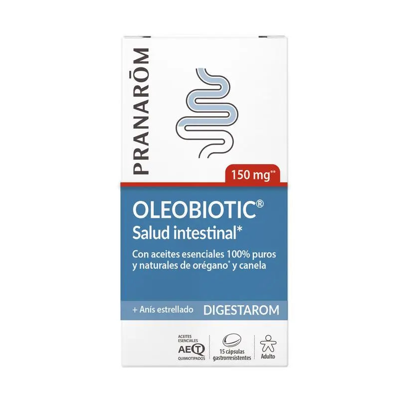 Pranarôm Digestarom Oleobiótico Cápsulas, 150 ml