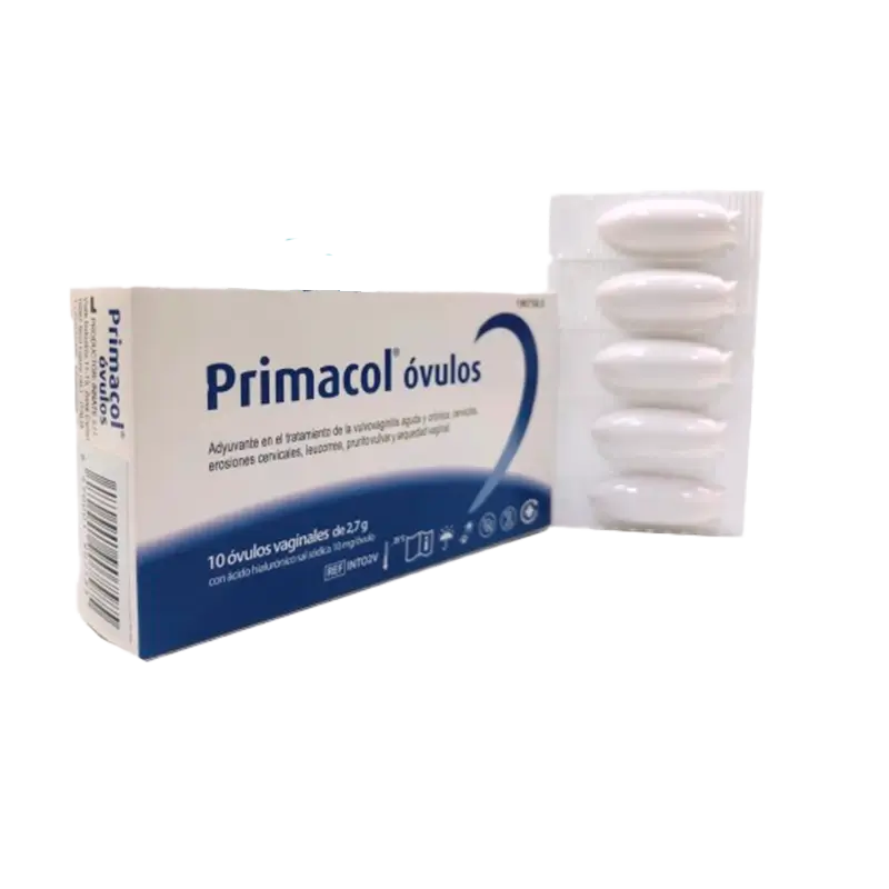 Primacol, 10 Óvulos Vaginales