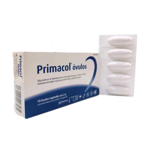 Primacol, 10 Óvulos Vaginales