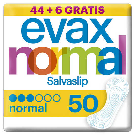 Evax Salvaslip Normal Protegeslips 50 unidades