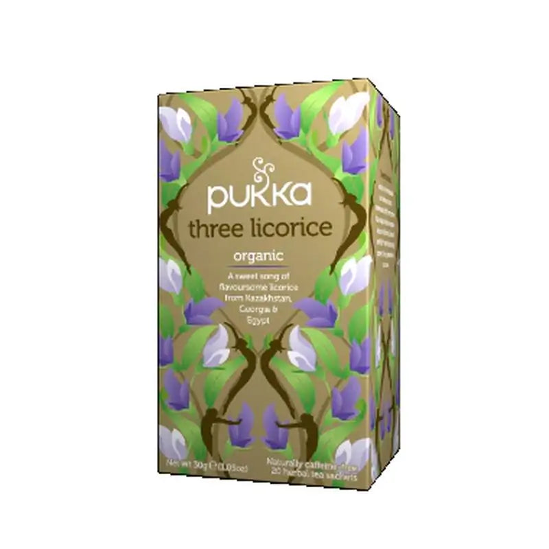 Pukka Infusion Tres Regaliz Bio , 20 unidades