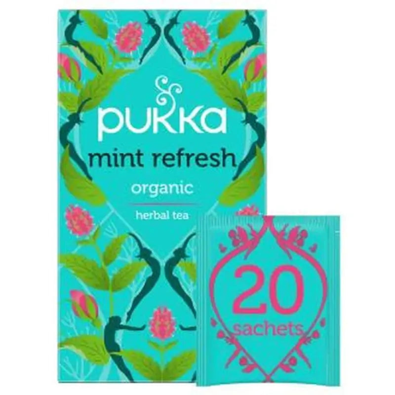 Pukka Refresh Rosa Hinojo-Menta Infusion 20Ud. Bio 