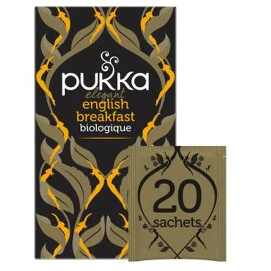 Pukka Te Elegant English Breakfast Infusion 20Ud. Bio 