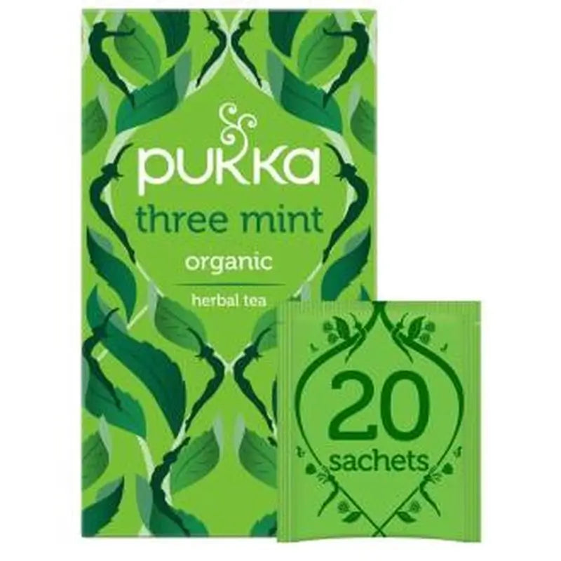 Pukka Tres Mentas Infusion 20Ud. Bio 