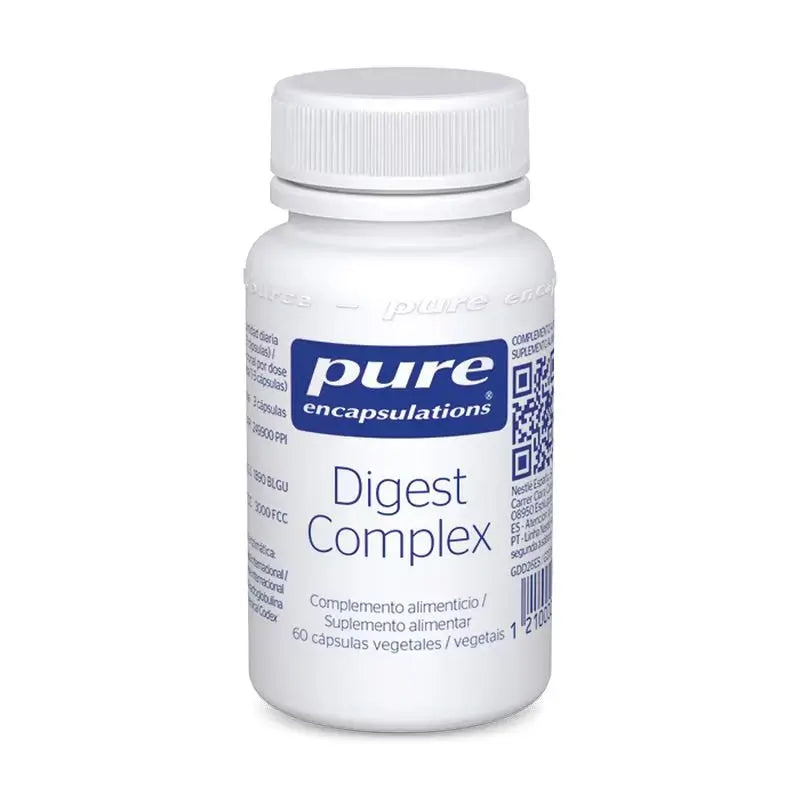 Pure Encapsulations Digest Complex, 60 cápsulas