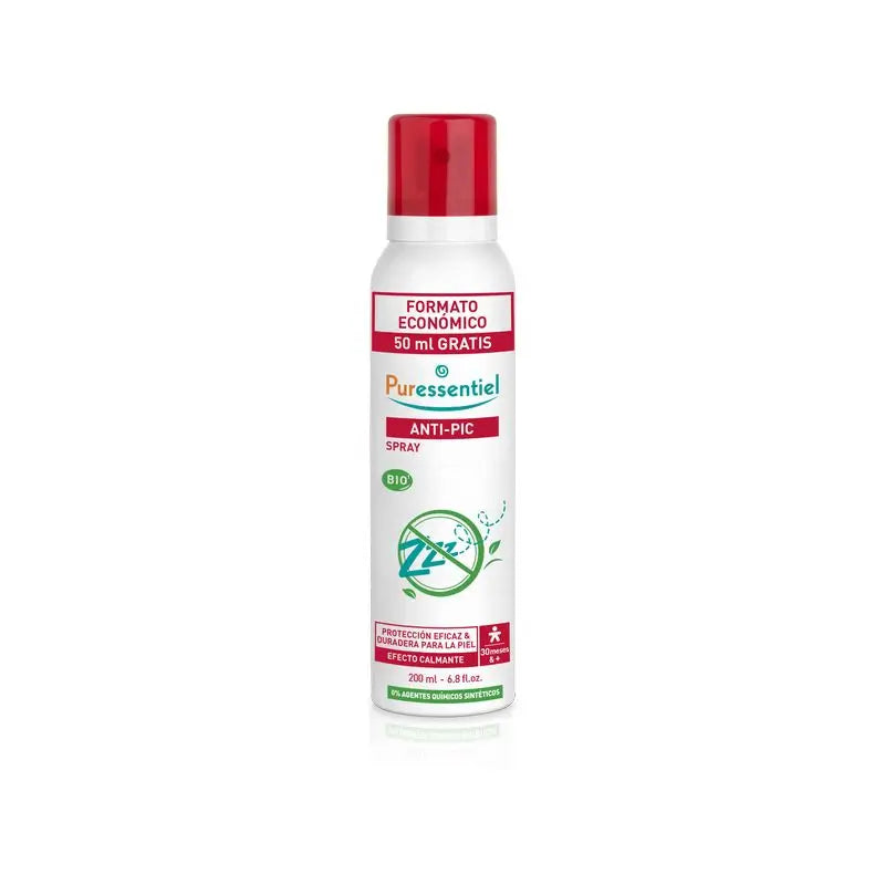 Puressentiel Spray Anti-Pic - Formato Família, 200 ml