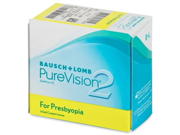 Purevision2 Multifocal Monthly Lenses , 6 unidades