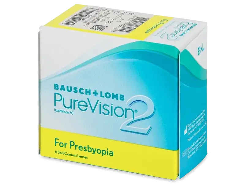 Purevision2 Multifocal Monthly Lenses , 6 unidades