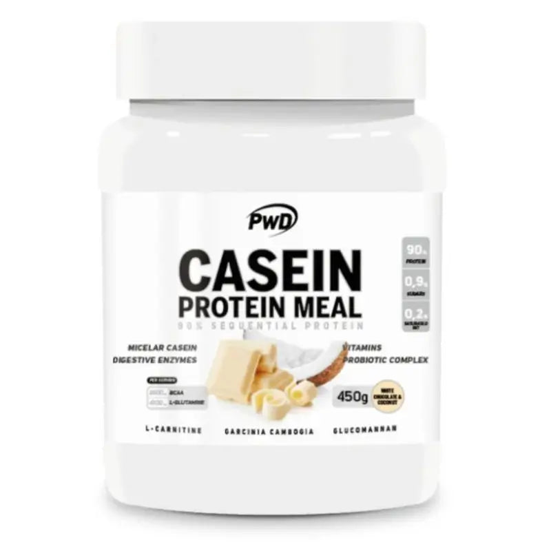 Pwd Casein Protein Meal White Chocolate+Coconut Pot 1,5 Kg