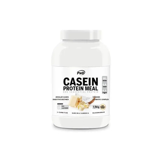 Pwd Casein Protein Meal Chocolate Blanco+Coco Bote 1.5 Kg 