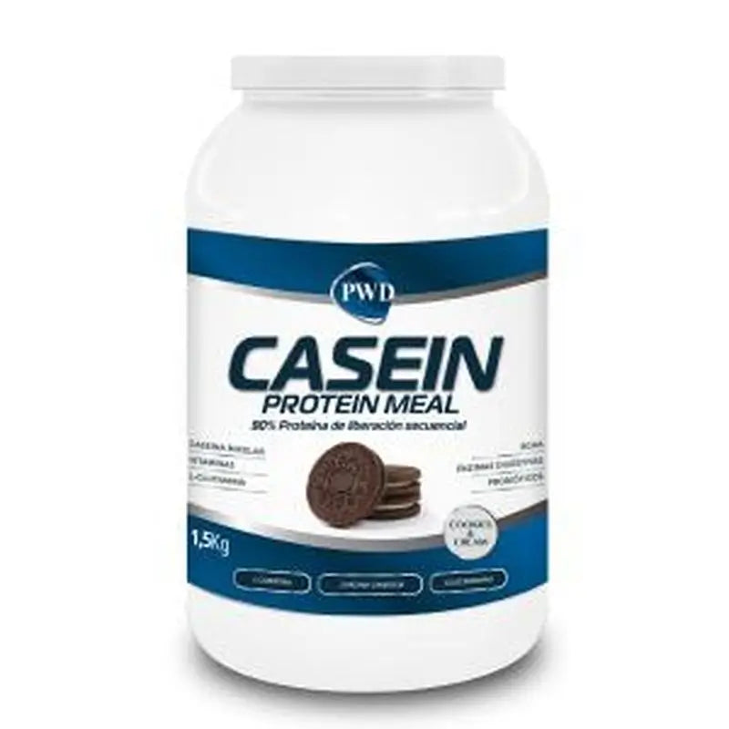 Pwd Casein Protein Meal Cookie - Cream 1,5Kg.