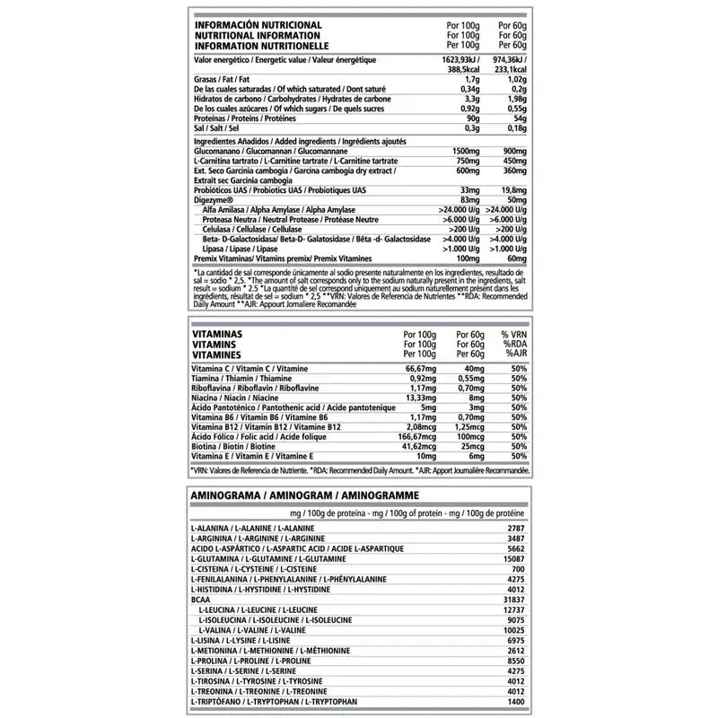 Pwd Casein Protein Meal Cookies - Cream 450Gr.