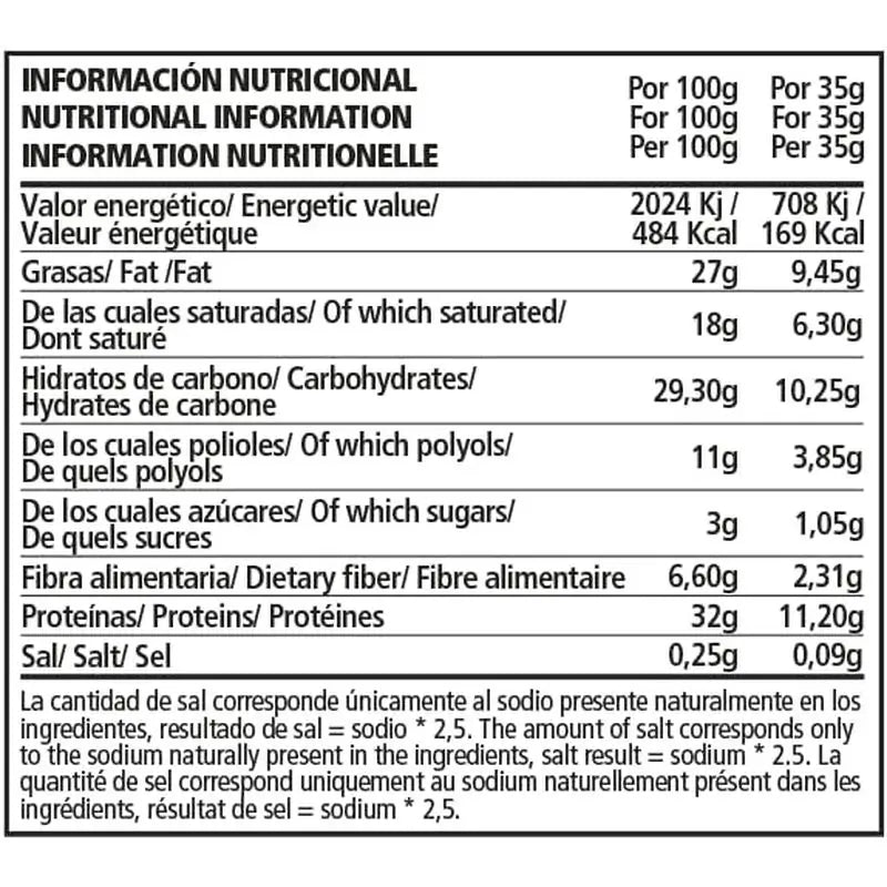 Pwd Protein Meal Chocolate Bars 12Pcs.