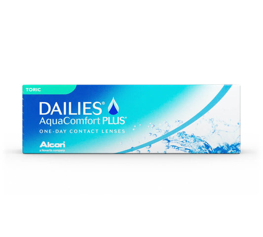 Dailies Aquacomfort Plus  Lentillas Tóricas Diarias , 30 unidades