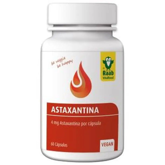 Raab Vitalfood Alga Astaxantina 60Cap. Sg Vegan 