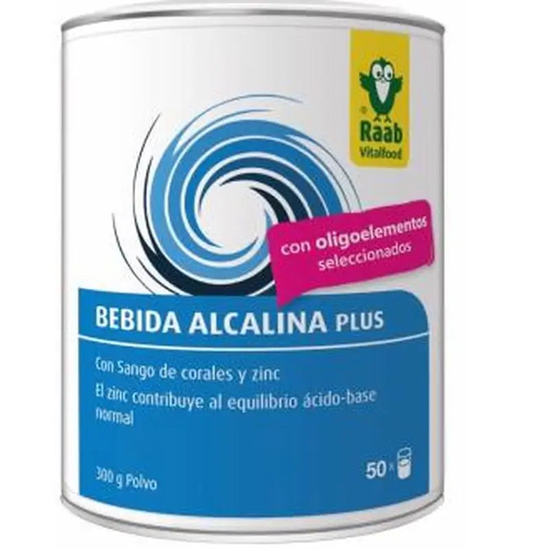 Raab Vitalfood Bebida Alcalina Plus Polvo 300Gr. Sg 