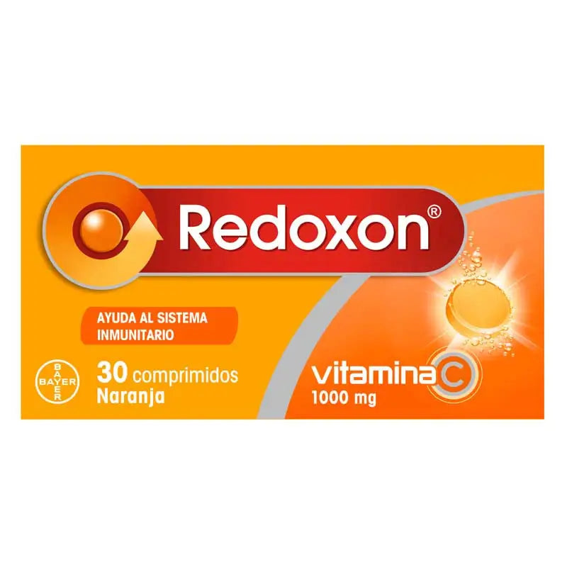 Redoxon Vitamina C Sabor Naranja 30 comprimidos Efervescente