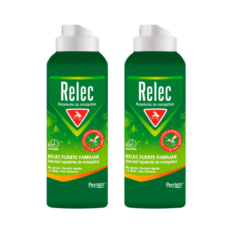 Relec Duplo Strong Family Mosquito Spray, 2 x 125 ml