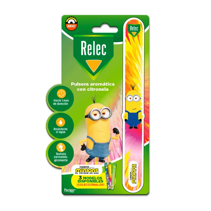 Relec Pulsera Minions 21 Rosa