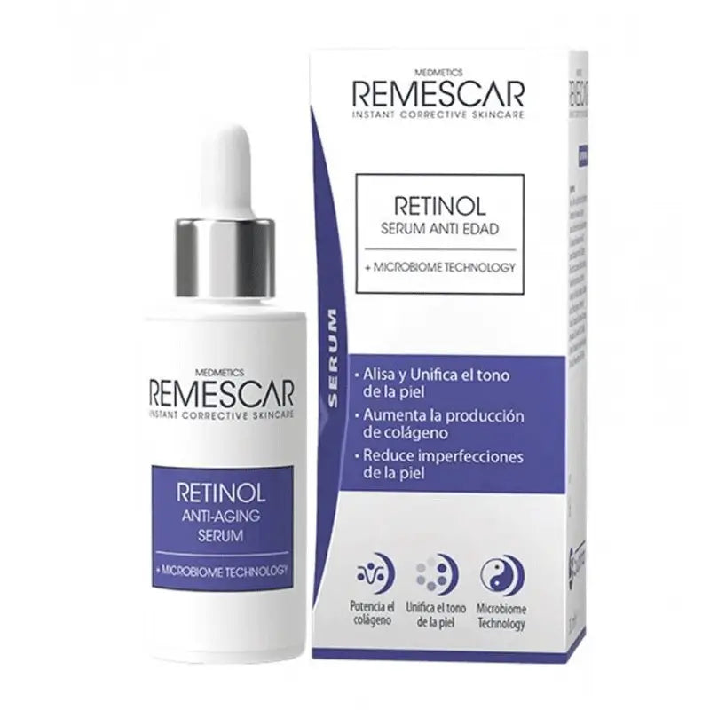 Remescar Retinol Serum Antiedad, 30ml