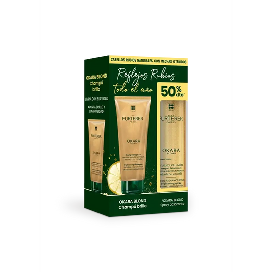 Rene Furterer Pack Okara Blond Ch + Spray 50% OFF 24