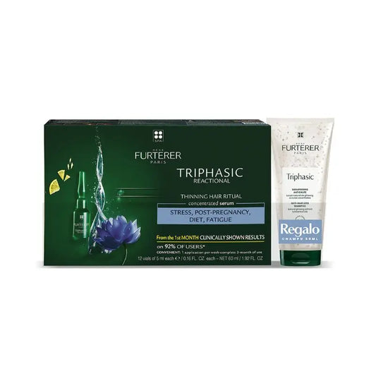 Rene Furterer Pack Reacional Trifásico + Champô, 50 ml