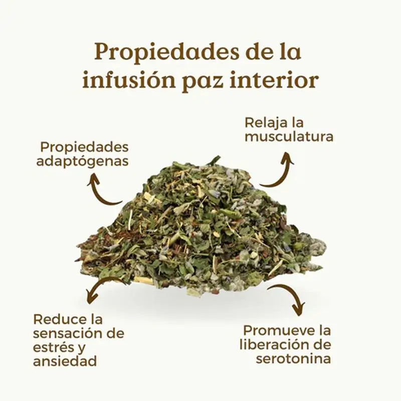 Replantea Infusión Paz Interior Ecológica, 100 gr