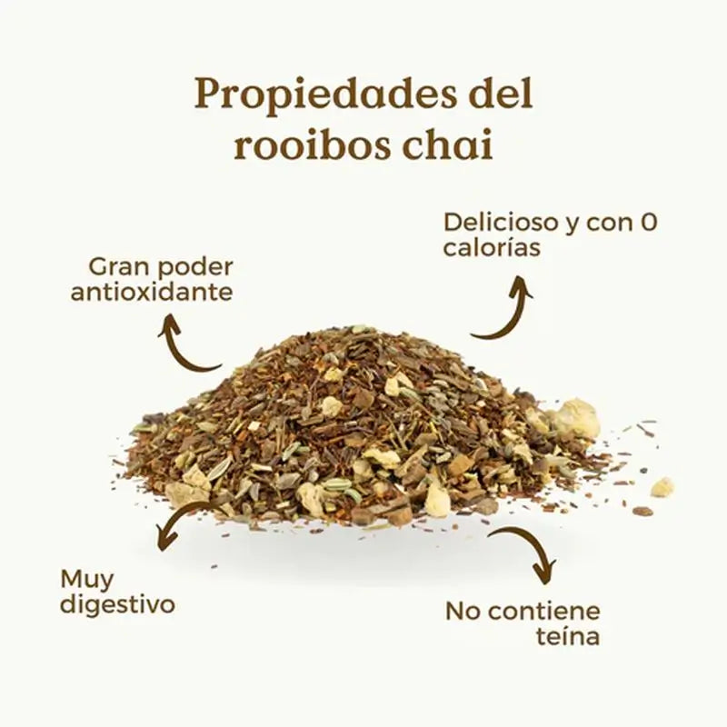 Replantea Rooibos Chai Ecológico, 100 gr