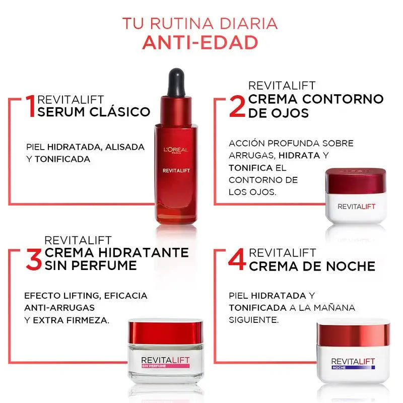 L'Oréal Paris Revitalift Creme Hidratante Anti-Rugas Extra Firmeza Sem Perfume