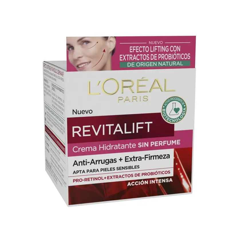 L'Oréal Paris Revitalift Creme Hidratante Anti-Rugas Extra Firmeza Sem Perfume