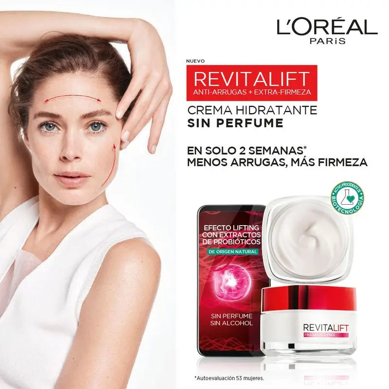 L'Oréal Paris Revitalift Creme Hidratante Anti-Rugas Extra Firmeza Sem Perfume