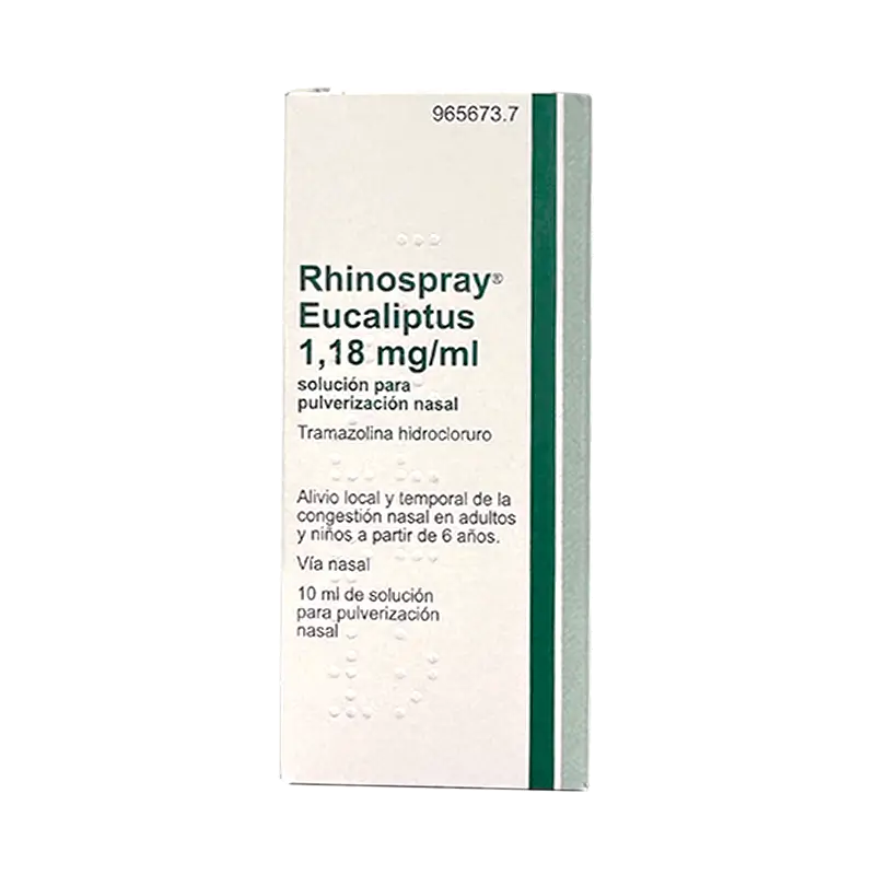 Rhinospray Eucalipto 1,18 Mg/ ml Nebulizador Nasal 10 ml