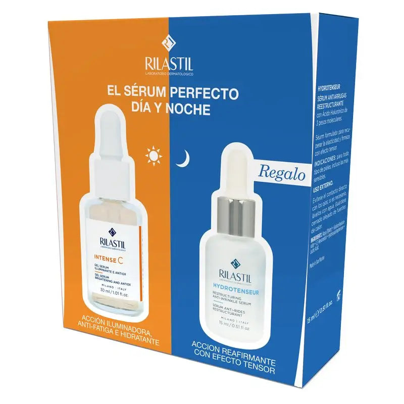 Rilastil Dia & Noite Pack Intense C Serum & Hydrotenseur Prenda, 45 ml