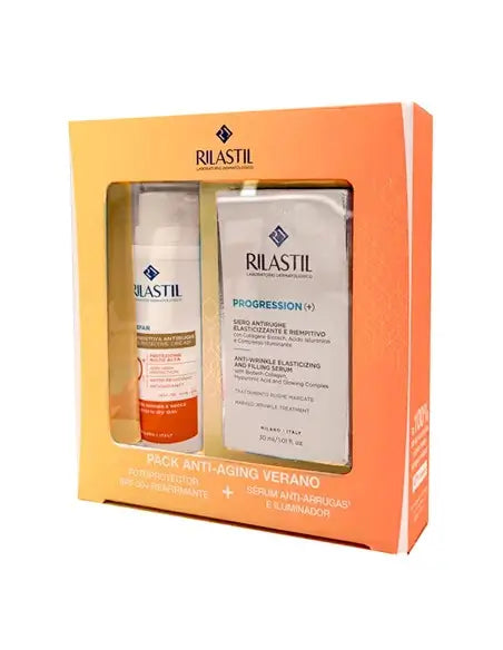 Rilastil Pack Sun System Age Repair Spf50+ E Progression (+) Serum, 80 ml