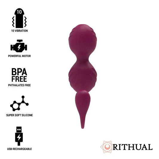 Rithual  Nisha Bolas Kegel Recargables Vibradoras Orquidea