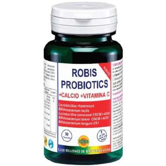 Robis Robis Probiotics +Calcio+Vit. C 30 Cápsulas