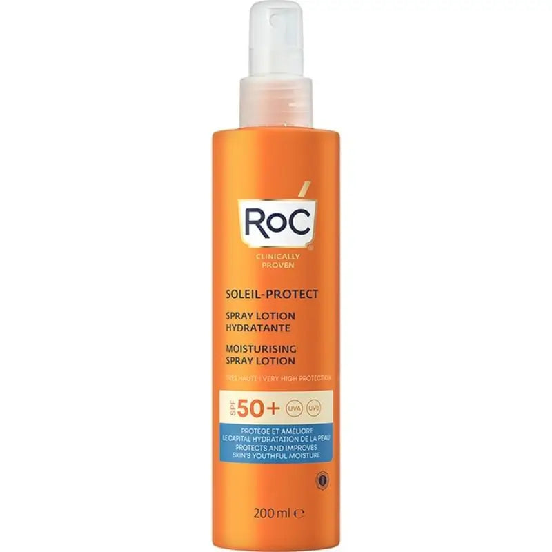 Roc Sol Loção Hidratante Spray Spf50 200Ml.