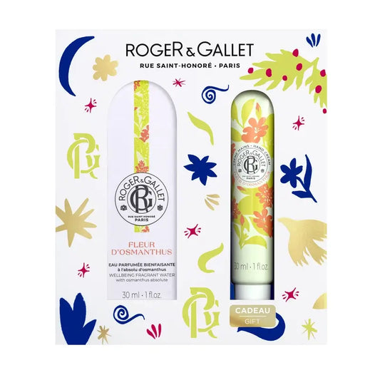 Roger & Gallet Fleur D'Osmanthus Wellness Eau de Parfum + Creme de Mãos Wellness, 60 ml