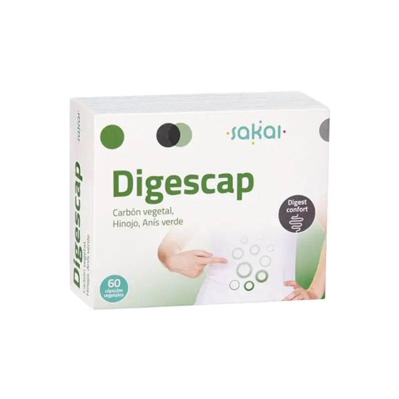 Sakai Digescap 450 Mg, 60 Cápsulas      